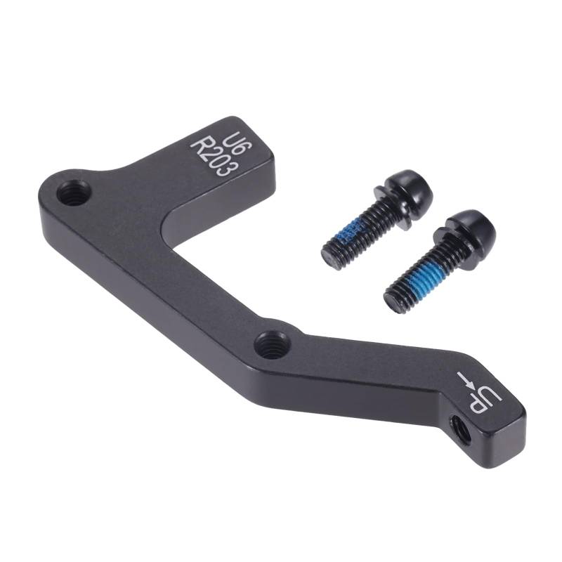 SURIEEN Fahrrad Scheibenbremsen Adapter, Ersatzteile Adapter Bremshalterung Adapter, Brems Montagehalterung für M140/160/180/203 mm Rotor(B-R-203) von SURIEEN