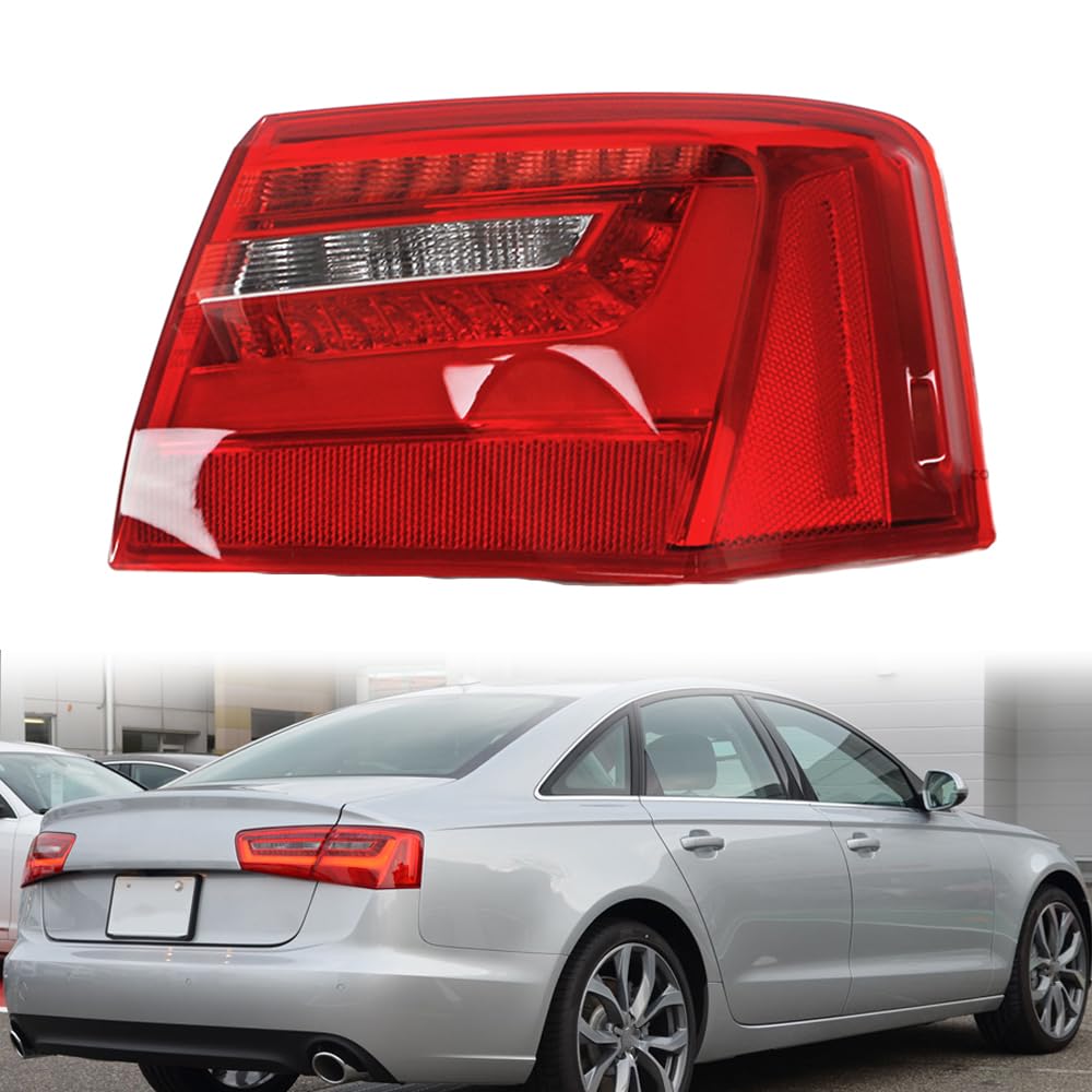 SUROK Rücklicht Rückleuchte für A-udi A6 C7 2012 2013 2014 2015 2016, Auto Rücklicht Montage Bremslicht Blinker Links Rechts Ersatzteile,Right-Outside 1PCS SUROK Rücklicht Rückleuchte für A-udi A6 C7 2012 2013 2014 2015 2016, Auto Rücklicht Montage Bremslicht Blinker Links Rechts Ersatzteile,Right-Outside 1PCS von SUROK