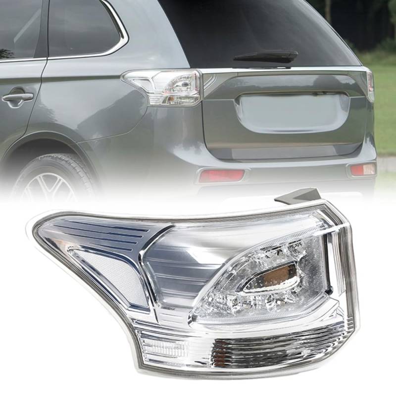SUROK Rücklicht Rückleuchte für M-itsubishi OUTLANDER 2014 2015, Auto Rücklicht Montage Bremslicht Blinker Links Rechts Ersatzteile,Left 1PCS von SUROK