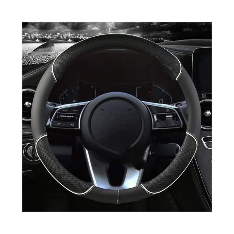Auto-Lenkradabdeckung Für Kia Für Ceed Für Sportage Für Picanto Für Cerato Für Seltos Für Soul Für Rio 3 4 5 Autozubehör PU-Leder-Lenkradabdeckung Lenkradhüllen(10) von SUSHUANG