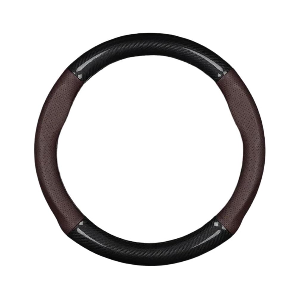 Auto-Lenkradabdeckung Kein Geruch, Dünne Lenkradabdeckung Aus Leder Für XC60 T4 T5 T6 AWD 2015 2016 2017 2018 2019 2020 2021 B5 B4 2022 2023 Lenkradhüllen(C) von SUSHUANG