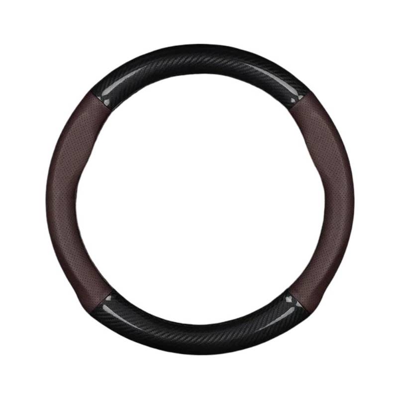 Auto-Lenkradabdeckung Kein Geruch, Dünne Lenkradabdeckung Aus Leder Für XC60 T4 T5 T6 AWD 2015 2016 2017 2018 2019 2020 2021 B5 B4 2022 2023 Lenkradhüllen(C) von SUSHUANG