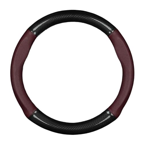 Auto-Lenkradabdeckung Lenkradbezug Aus Leder Für Hilux 2012 Für Invincible 50 2014 2015 Für Tonka 2017 Revo Rocco 2018 2019 Revo GR Sport 2022 Lenkradhüllen(E) von SUSHUANG