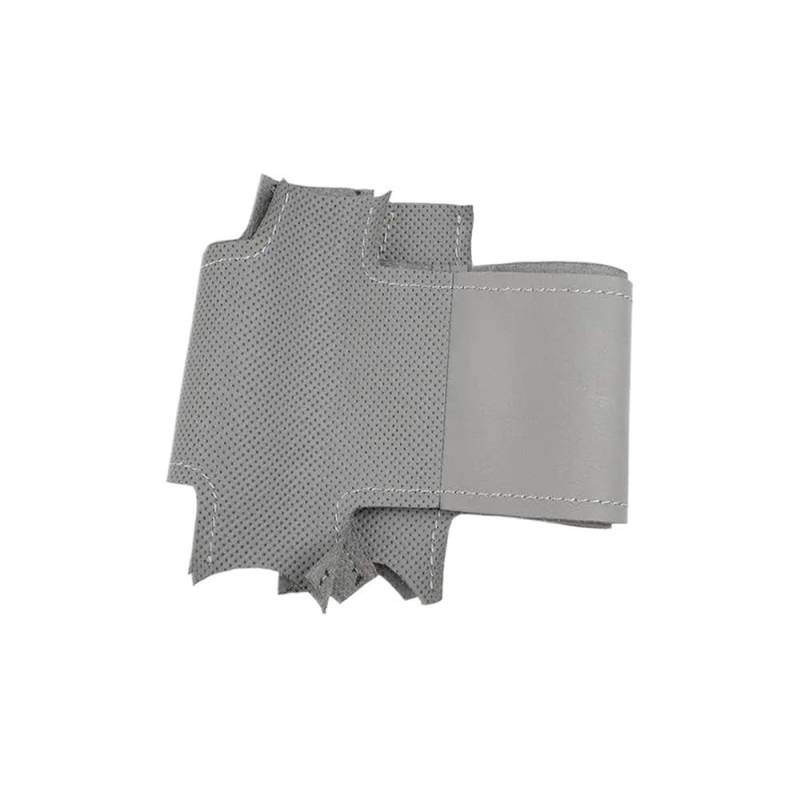 Auto-Lenkradabdeckung Perforieren Sie Leder-Auto-Lenkrad-Abdeckungs-Ordnung O-Form Für A3 S3 8Y A4 S4 B9 A5 S5 Q3 F3 Q5 FY SQ5 Q7 4M SQ7 Q8 SQ8 RSQ8 Lenkradhüllen(8) von SUSHUANG