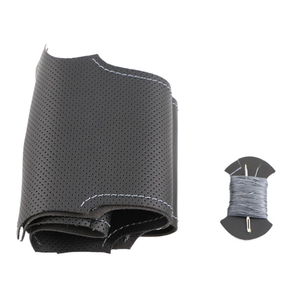 Auto-Lenkradabdeckung Schwarzes Ledergeflecht Für Lenkrad Für Civic Alt Für Civic 2006–2011 DIY Auto-Lenkradabdeckung Lenkradhüllen(5) von SUSHUANG