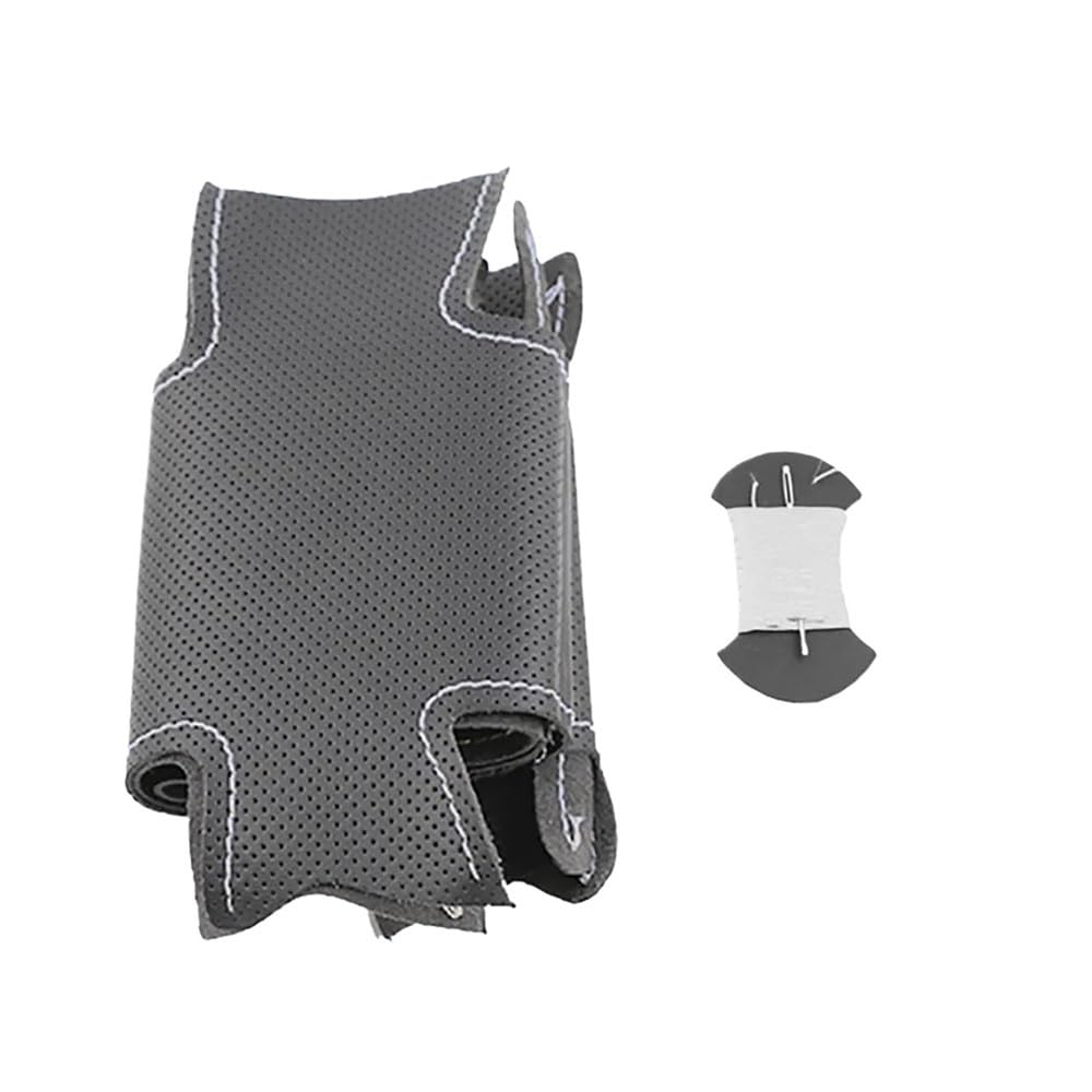 Auto-Lenkradabdeckung Schwarzes Ledergeflecht Für Lenkrad Für Civic Alt Für Civic 2006–2011 DIY Auto-Lenkradabdeckung Lenkradhüllen(8) von SUSHUANG