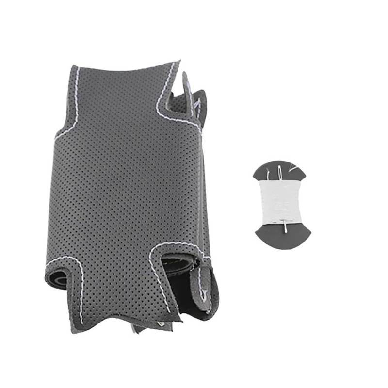 Auto-Lenkradabdeckung Schwarzes Ledergeflecht Für Lenkrad Für Civic Alt Für Civic 2006–2011 DIY Auto-Lenkradabdeckung Lenkradhüllen(8) von SUSHUANG