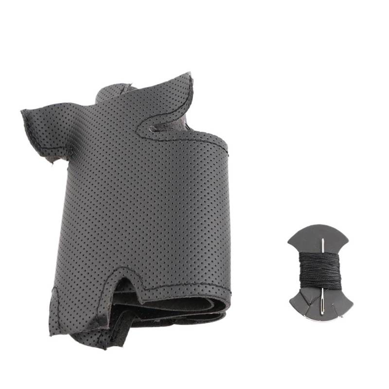 Auto-Lenkradabdeckung Schwarzes Ledergeflecht Für Lenkrad Für Civic Alt Für Civic 2006–2011 DIY Auto-Lenkradabdeckung Lenkradhüllen(Blanc) von SUSHUANG