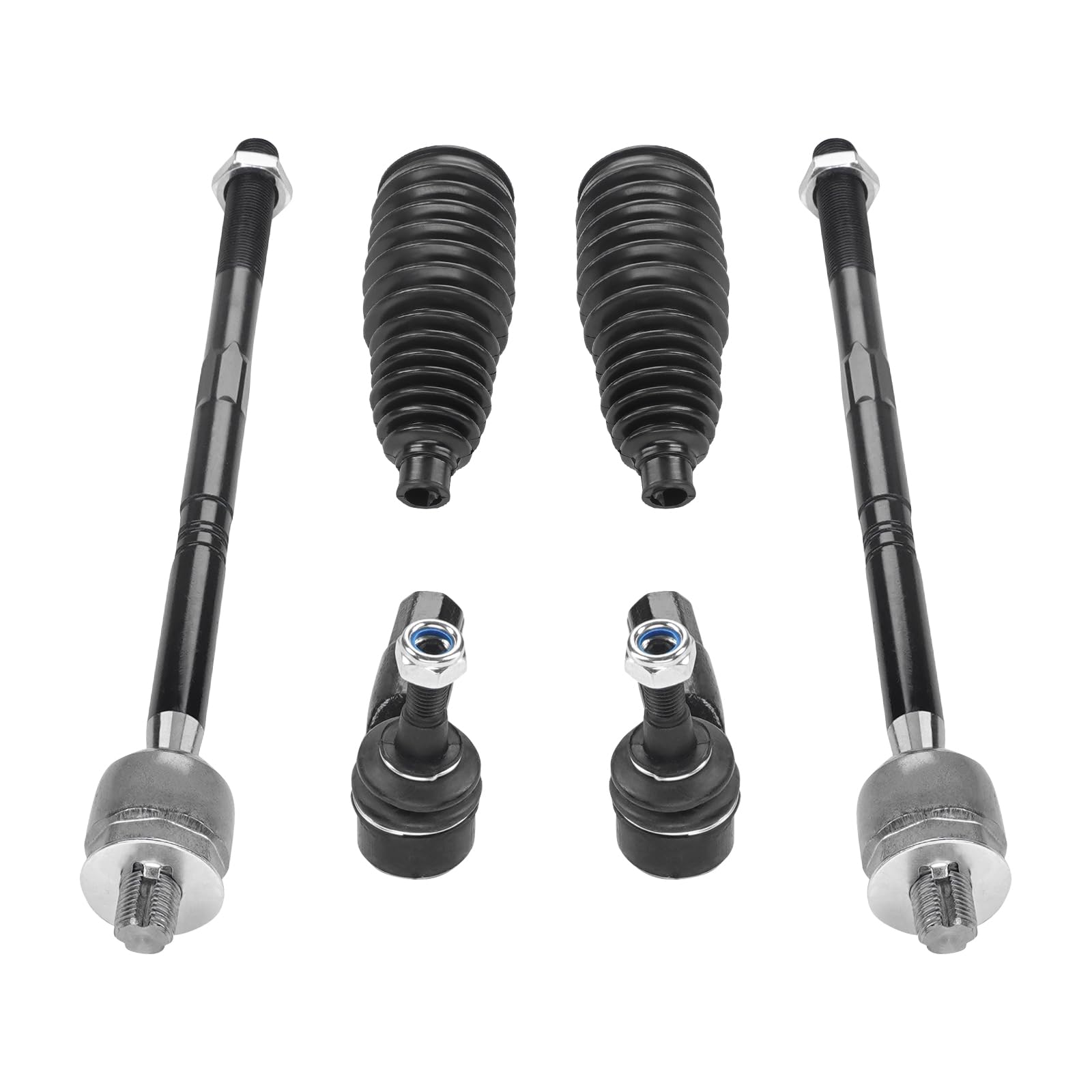 SUSMONSTER Spurstange Axialgelenk inkl. Spurstangenkopf Vorderachse Links&Retchs + Lenkmanschettensatz 6 Teilig Vorne Kompatibel mit VW EOS Golf Golf Plus Jetta Passat Scirocco Sharan Tiguan Touran SUSMONSTER Spurstange Axialgelenk inkl. Spurstangenkopf Vorderachse Links&Retchs + Lenkmanschettensatz 6 Teilig Vorne Kompatibel mit VW EOS Golf Golf Plus Jetta Passat Scirocco Sharan Tiguan Touran von SUSMONSTER