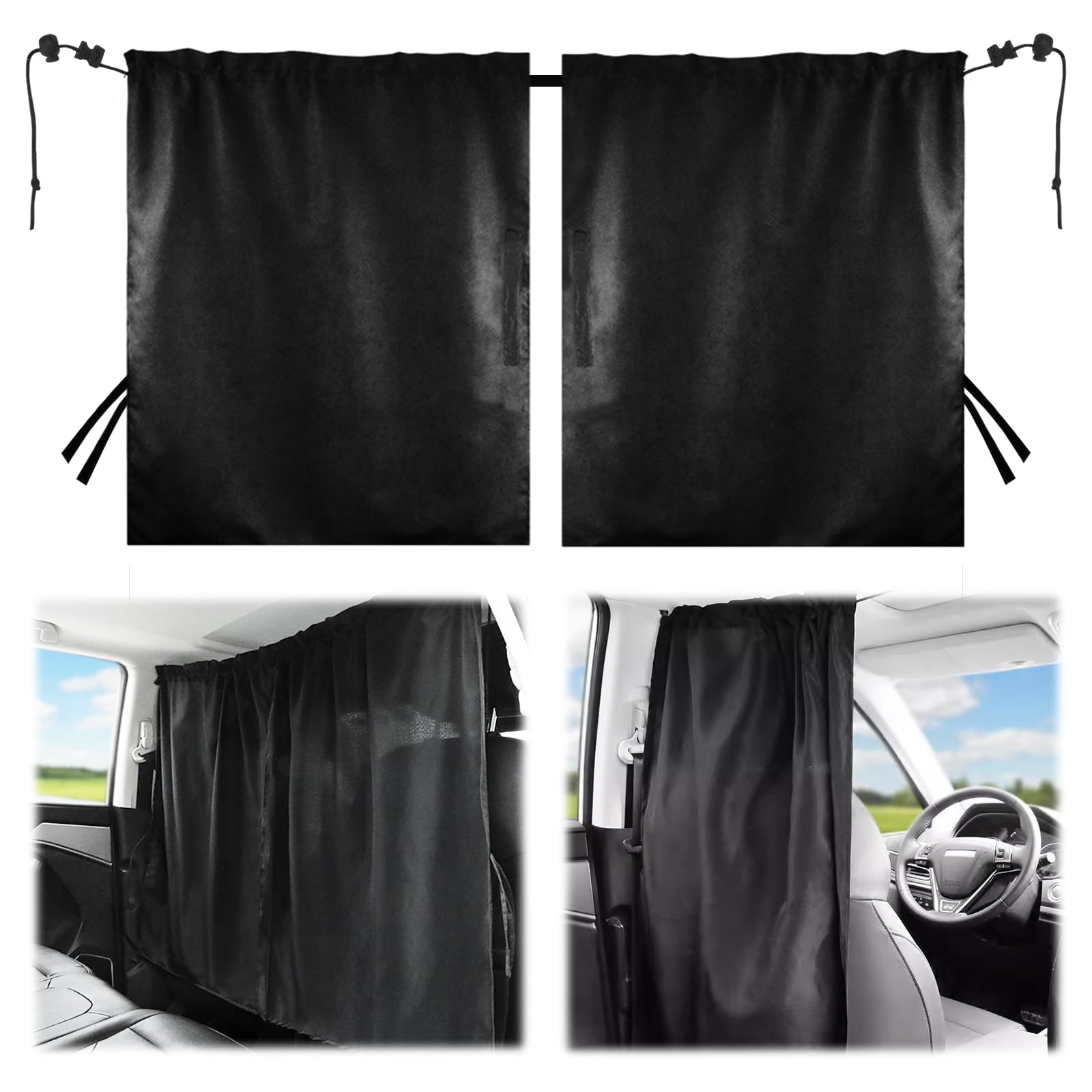 Auto Camping Vorhang, Auto Trennvorhänge Sonnenschutz 138 × 82 cm Auto Sichtschutz Vorhang Auto Sichtschutz Autofenster Mit Zwei Klettverschlüssen & Abnehmbar Gilt für Alle Autos Reisecamping Auto Camping Vorhang, Auto Trennvorhänge Sonnenschutz 138 × 82 cm Auto Sichtschutz Vorhang Auto Sichtschutz Autofenster Mit Zwei Klettverschlüssen & Abnehmbar Gilt für Alle Autos Reisecamping von SUWIWKKOA