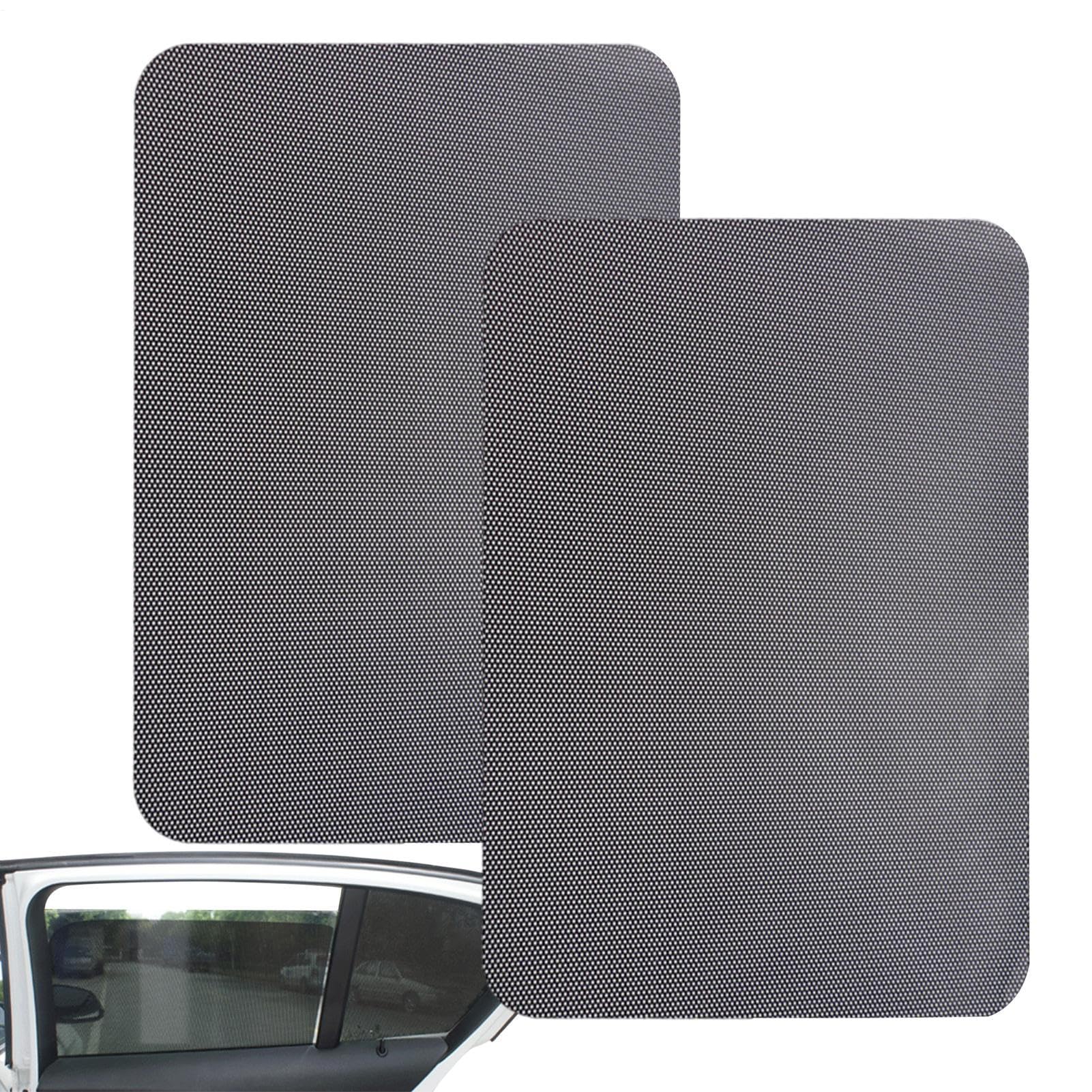 SVCEQZE Sonnenschutz Auto, 4 Stück Auto Sonnenblende, Sonnenschutz Film, Autofenster UV Film Blocking, Abnehmbarer UV Schutz Autofenster, Elektrostatischer Netzaufkleber SVCEQZE Sonnenschutz Auto, 4 Stück Auto Sonnenblende, Sonnenschutz Film, Autofenster UV Film Blocking, Abnehmbarer UV Schutz Autofenster, Elektrostatischer Netzaufkleber von SVCEQZE