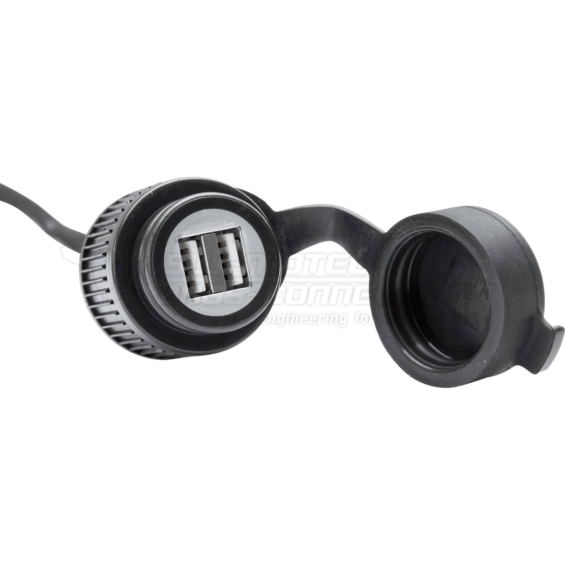 SW-MOTECH Bordsteckdose Doppel USB 2A mit Gummikappe SW-MOTECH Bordsteckdose Doppel USB 2A mit Gummikappe von SW-MOTECH