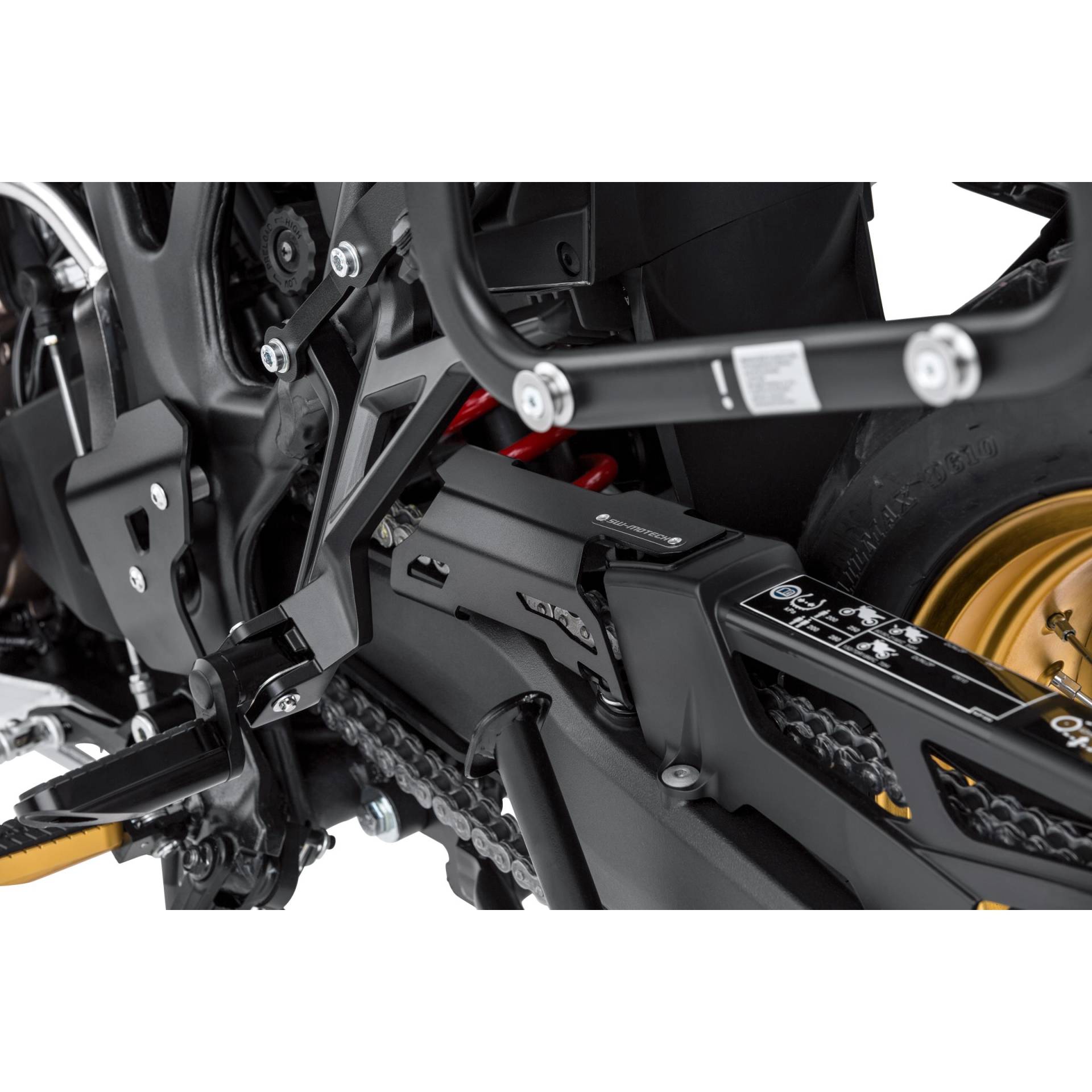 SW-MOTECH Kettenschutz Alu Ergänzung schwarz für CRF 1000 Africa Twin SW-MOTECH Kettenschutz Alu Ergänzung schwarz für CRF 1000 Africa Twin von SW-MOTECH
