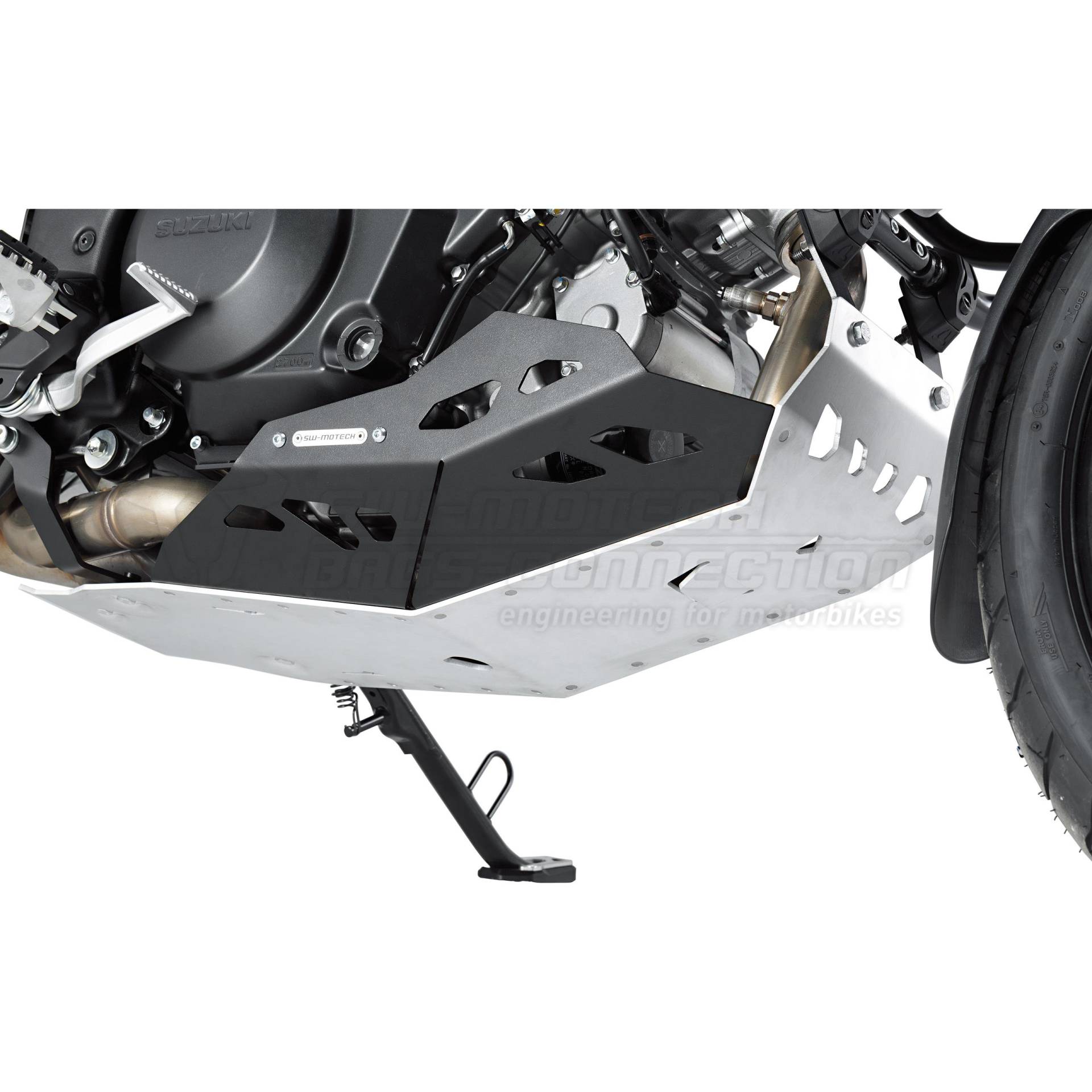 SW-MOTECH Motorschutz Alu MSS.05.440.10000 schwarz/silber für Suzuki SW-MOTECH Motorschutz Alu MSS.05.440.10000 schwarz/silber für Suzuki von SW-MOTECH