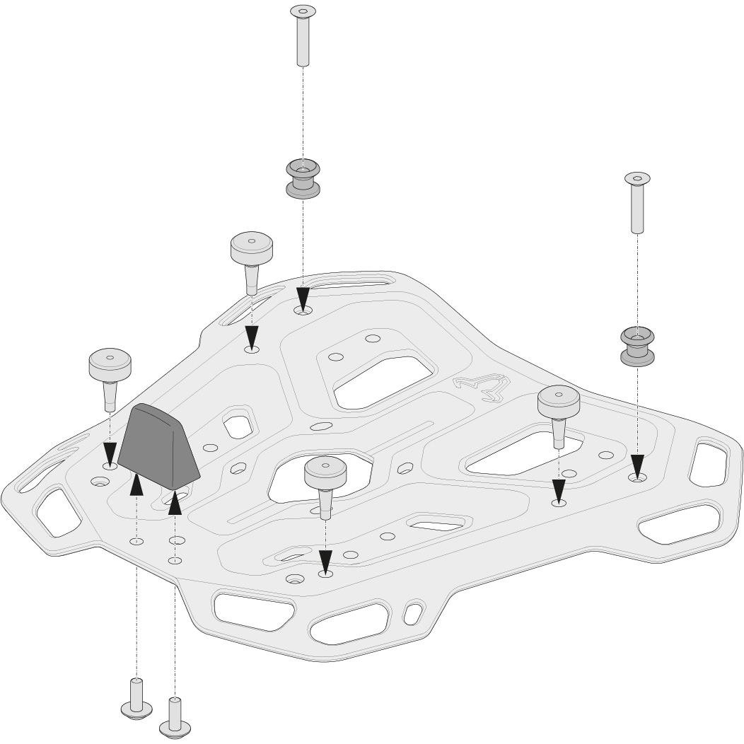 SW-MOTECH QUICK-LOCK Adventure-Rack Adapterkit für Givi Monokey SW-MOTECH QUICK-LOCK Adventure-Rack Adapterkit für Givi Monokey von SW-MOTECH