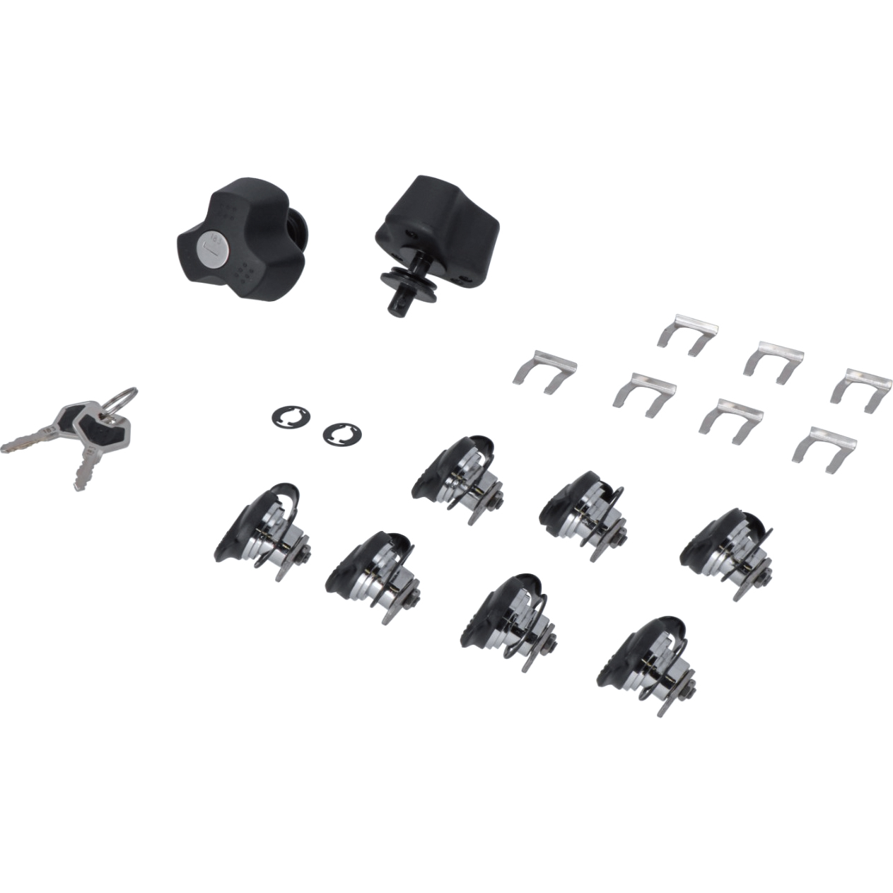 SW-MOTECH TRAX Schloss-Satz mit Diebstahlsicherung PRO 9er Satz SW-MOTECH TRAX Schloss-Satz mit Diebstahlsicherung PRO 9er Satz von SW-MOTECH