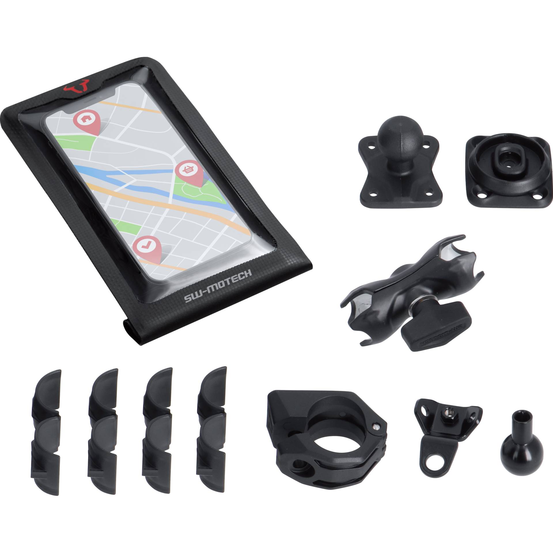 SW-MOTECH Universal Montagekit mit T-Lock und Smartphone Drybag SW-MOTECH Universal Montagekit mit T-Lock und Smartphone Drybag von SW-MOTECH
