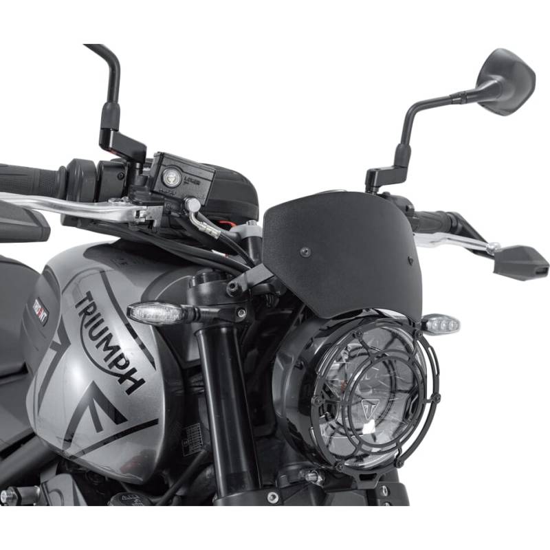 SW-MOTECH Windschild Alu schwarz für Triumph Trident 660 von SW-MOTECH