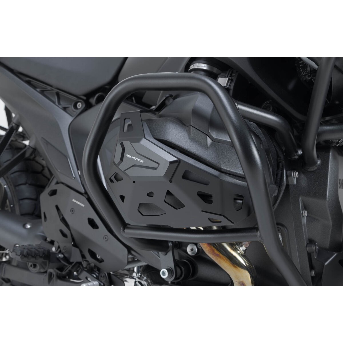 SW-MOTECH Zylinderschutz Alu für BMW R 1300 schwarz von SW-MOTECH