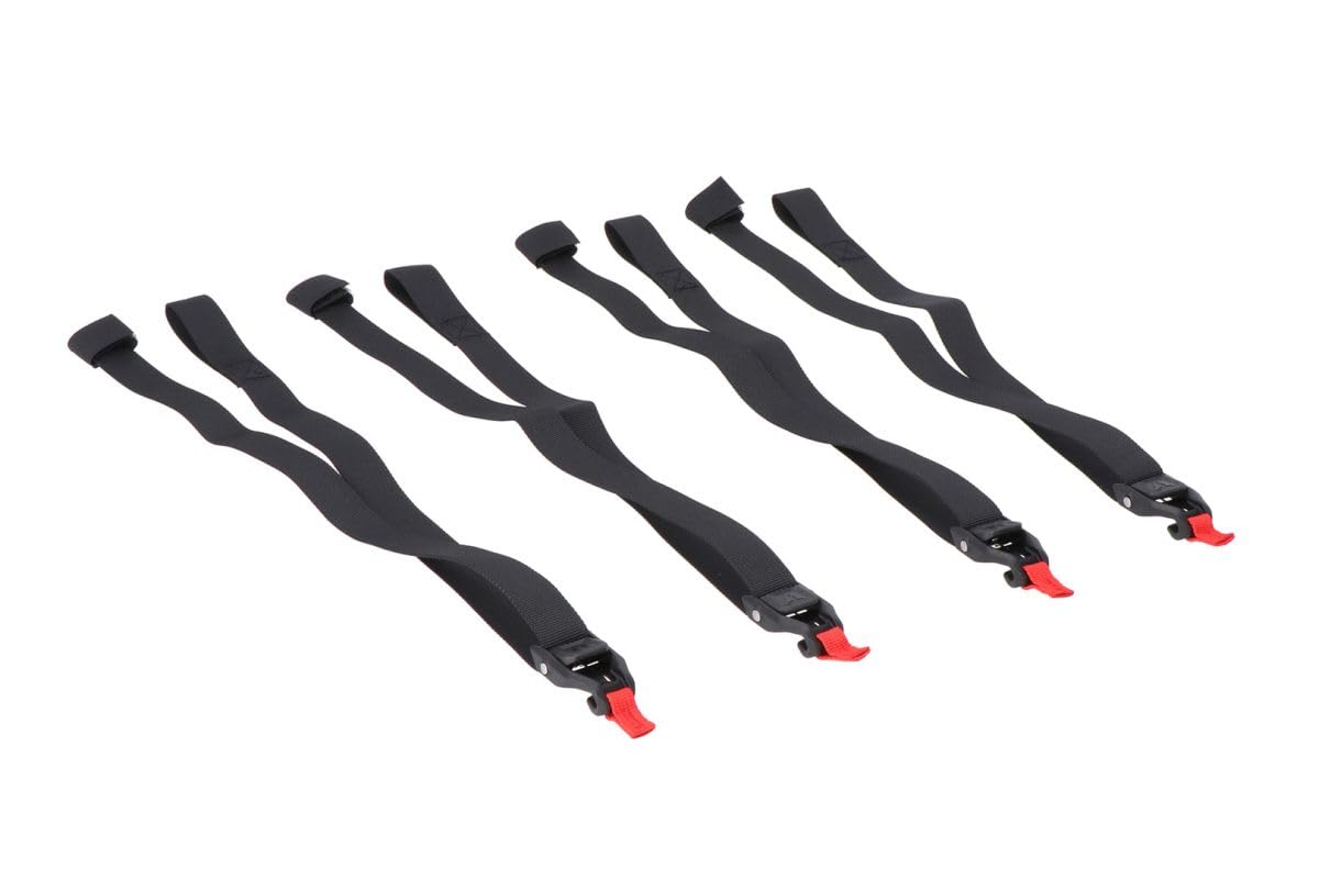 SW-Motech Gurt-Set passt für 4 Stück für PRO Hecktasche Haken einseitig Set von SW-Motech