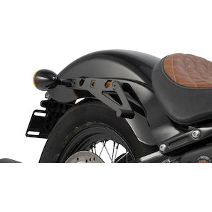 Legend Gear Seitenträger für Harley-Davidson Softail, schwarz SW-Motech von SW-Motech