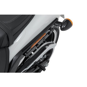 Legend Gear Seitenträger für Harley-Davidson Softail, schwarz SW-Motech von SW-Motech