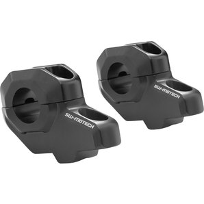 Lenkerverlegung für Ø 22mm/28mm Schwarz oder Silber SW-Motech von SW-Motech