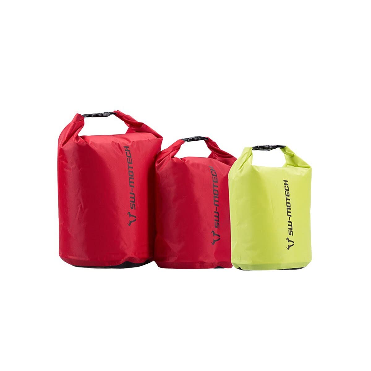 SW-MOTECH Drypack Packsack-Set 4/8/13 l. Gelb/Rot, Wasserdicht von SW-Motech