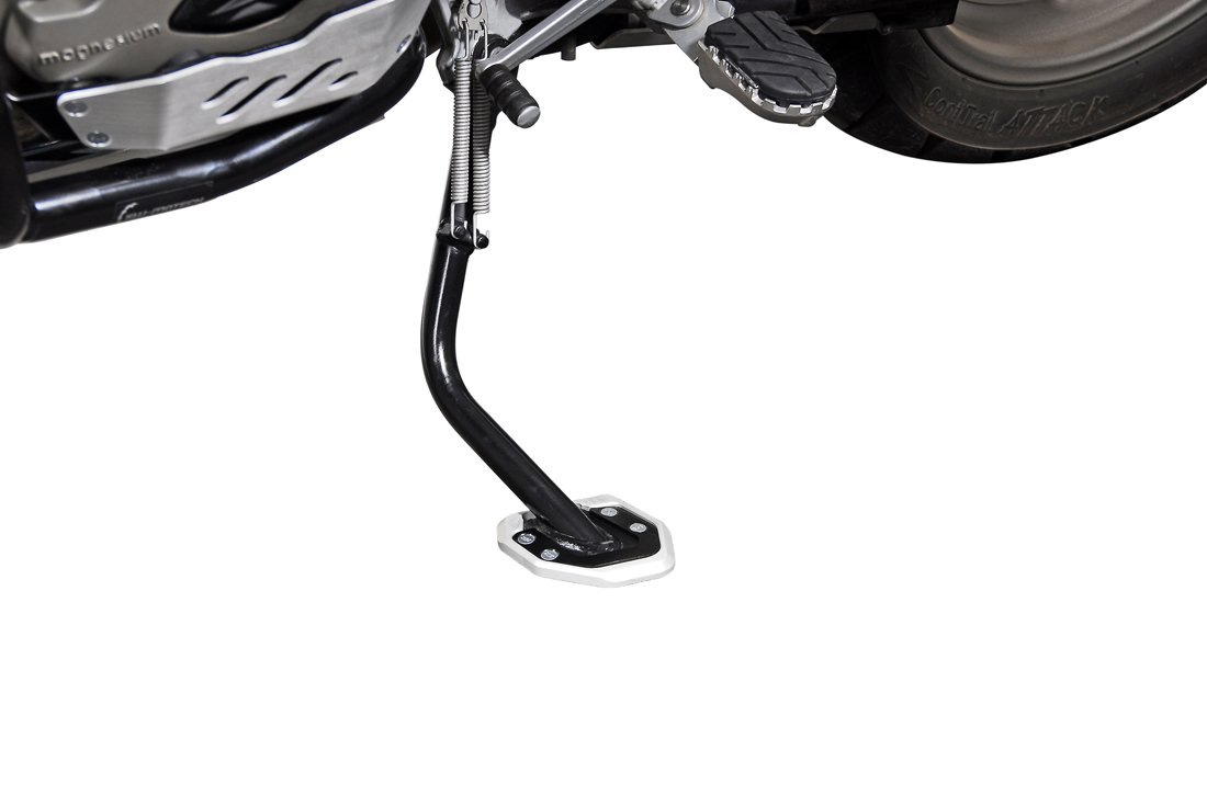 SW-MOTECH Seitenständerfuß-Verbreiterung Schwarz/Silbern. BMW R1200GS / R1200GS Adventure. SW-MOTECH Seitenständerfuß-Verbreiterung Schwarz/Silbern. BMW R1200GS / R1200GS Adventure. von SW-Motech