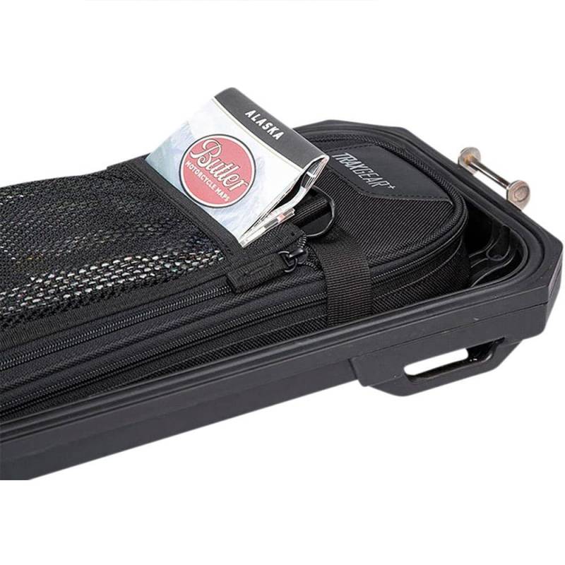 SW-MOTECH BC.ALK.00.732.10100/B TRAX M/L ADV M/L Deckel-Innentasche für TRAX ADV Seitenkoffer. 5x19x40 cm, Schwarz von SW-Motech
