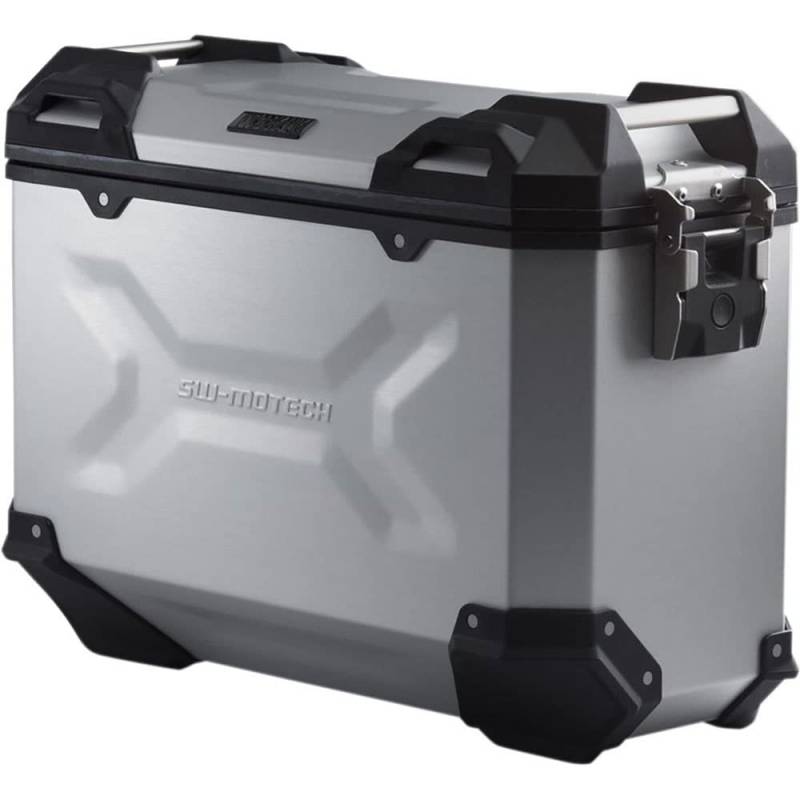 SW-MOTECH TRAX ADV M Aluminium Seitenkoffer 37L, Rechts, Silbern von SW-Motech