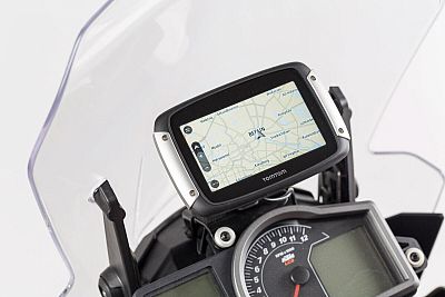 SW-Motech GPS/Smartphone, Cockpit-Halterung - Schwarz von SW-Motech