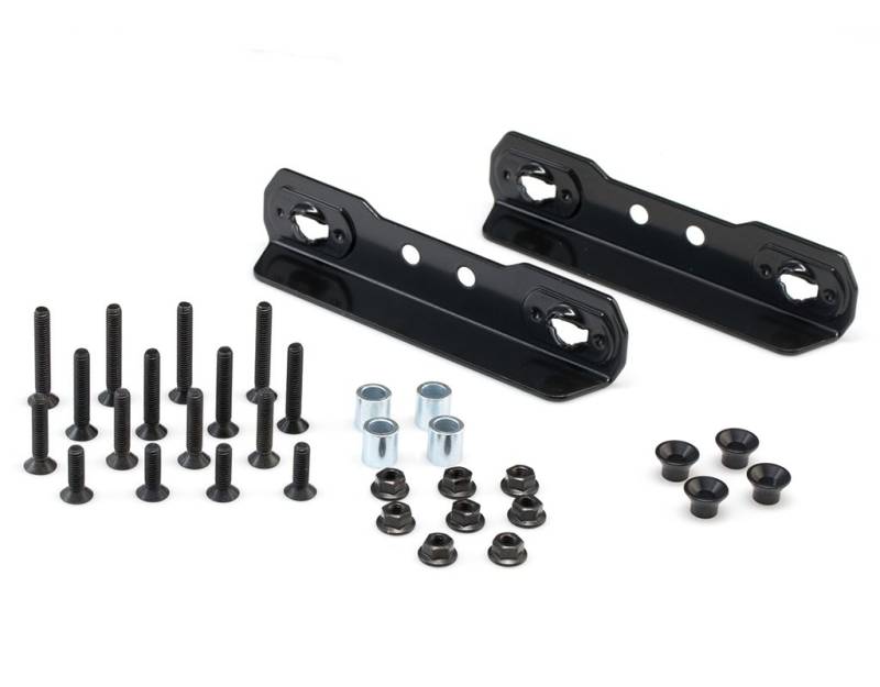 SW-Motech KFT.00.152.22800/B PRO Seitenträger Adapter-Kit für Givi Trekker Dolomiti, Schwarz, Größe 1 von SW-Motech