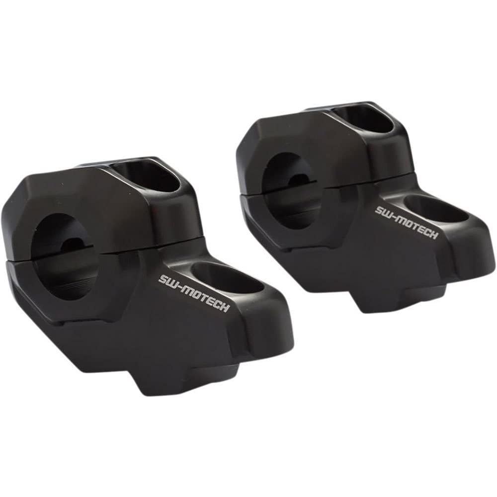 SW-Motech Lenkerverlegung für Ø 22 mm Lenker - H=30 mm. Verlegung um 21 mm. Schwarz. SW-Motech Lenkerverlegung für Ø 22 mm Lenker - H=30 mm. Verlegung um 21 mm. Schwarz. von SW-Motech