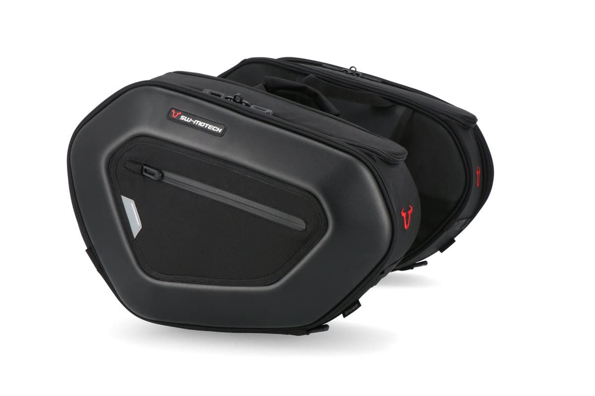 SW-Motech PRO Blaze H Satteltaschen-Set Schwarz kompatibel mit Kawasaki Z1000 (14-) Set von SW-Motech