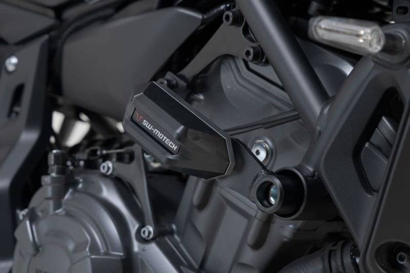 SW-Motech Sturzpad-Kit - Schwarz. Yamaha MT-07 (14-) / MT-07 Tracer (16-). von SW-Motech