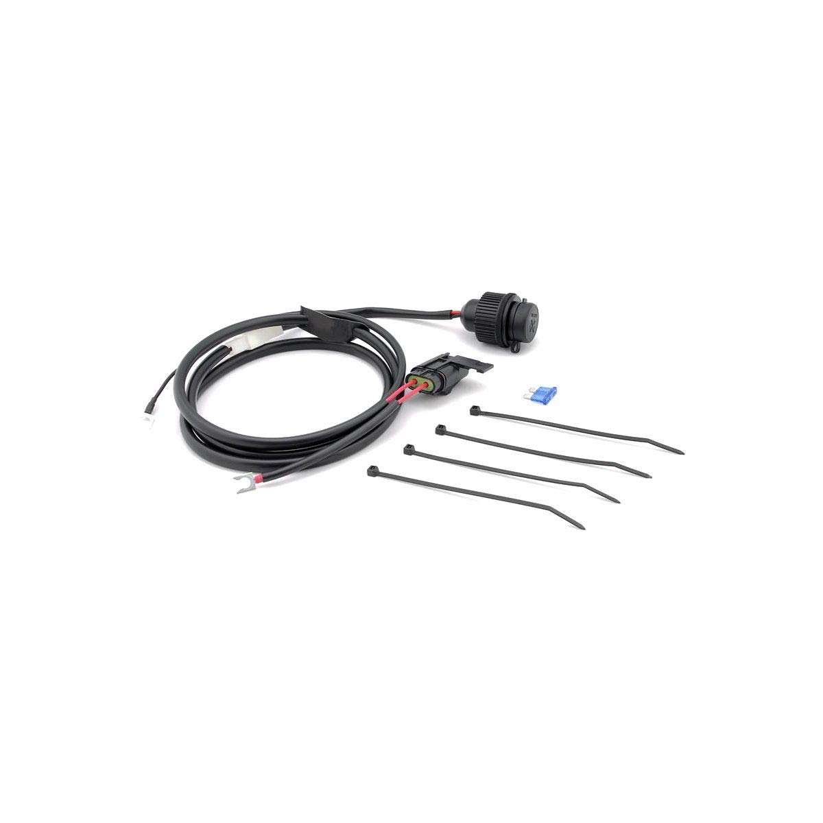Zigarettenanzünder-Steckdose mit Kabelbaum, Spritzwasser-Schutzkappe, Kabel 160 cm, 12 Volt Zigarettenanzünder-Steckdose mit Kabelbaum, Spritzwasser-Schutzkappe, Kabel 160 cm, 12 Volt von SW-Motech