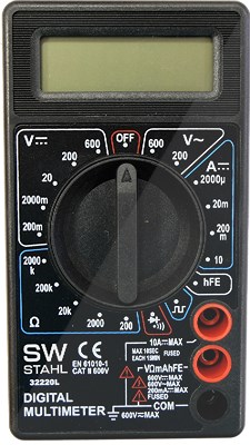 Sw Stahl Digital-Multimeter, 600 V [Hersteller-Nr. 32220L] von SW STAHL