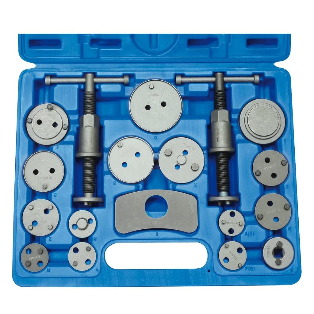 SW-Stahl 01445L Bremskolbenrückdrehwerkzeug, 18-teilig I Bremskolben Rücksteller Universal I Bremskolbenrücksteller Set I Rücksteller Bremskolben Werkzeug Kfz Adapter SW-Stahl 01445L Bremskolbenrückdrehwerkzeug, 18-teilig I Bremskolben Rücksteller Universal I Bremskolbenrücksteller Set I Rücksteller Bremskolben Werkzeug Kfz Adapter von SW-Stahl