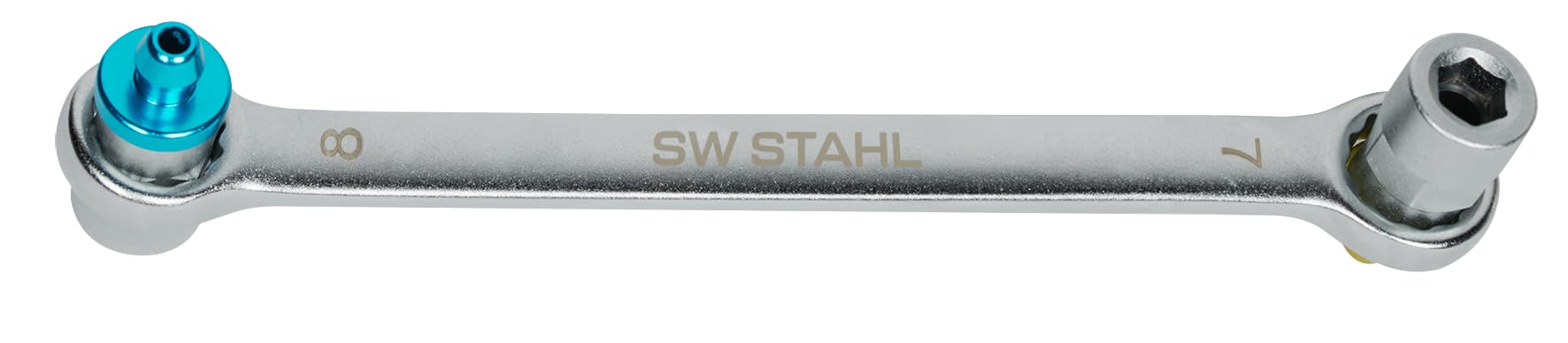 SW Stahl 01452L-1 Bremsen-Entlüftungsschlüssel 7 x 8 mm I Bremsenentlüftungsschlüssel I Bremsen-Entlüfter-Schlüssel I Bremsen-Schlüssel von SW-Stahl