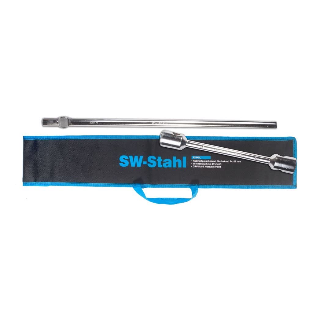 SW-Stahl 02245L Radmutternschlüssel 24 x 27 mm mit Drehstift 22 mm SW-Stahl 02245L Radmutternschlüssel 24 x 27 mm mit Drehstift 22 mm von SW-Stahl