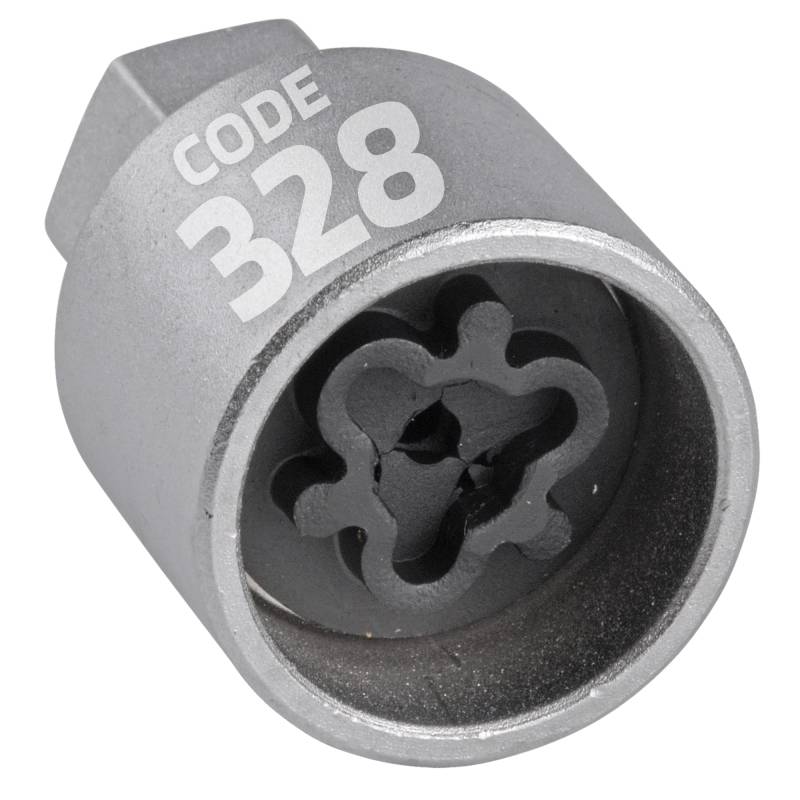 SW-Stahl 02385L-28 Felgenschloss Adapter 328 I geeignet für Mercedes-Benz I Felgenschlösser lösen I Radsicherung Felgenschloss Demontage Werkzeug I Felgenschloss Ausdreher I Felgensicherung Schlüssel von SW-Stahl