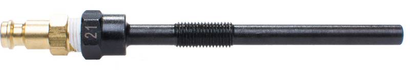SW-Stahl 26119L-21 Armaturen-Glühkerzen Adapter, 122 mm I Glühkerzen Adapter M8 x 1,00 mm I Kompressionsprüfer Zubehör I Glühkerzen Gewindeadapter I Motor Kompressionstester Zubehör von SW-Stahl