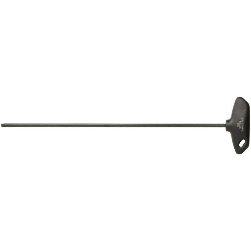 SW-Stahl 32500L-T30 T-Griff Schraubendreher mit TX-Profil I T30 x 400 mm I TX Schraubenzieher I Extra lang von SW-Stahl