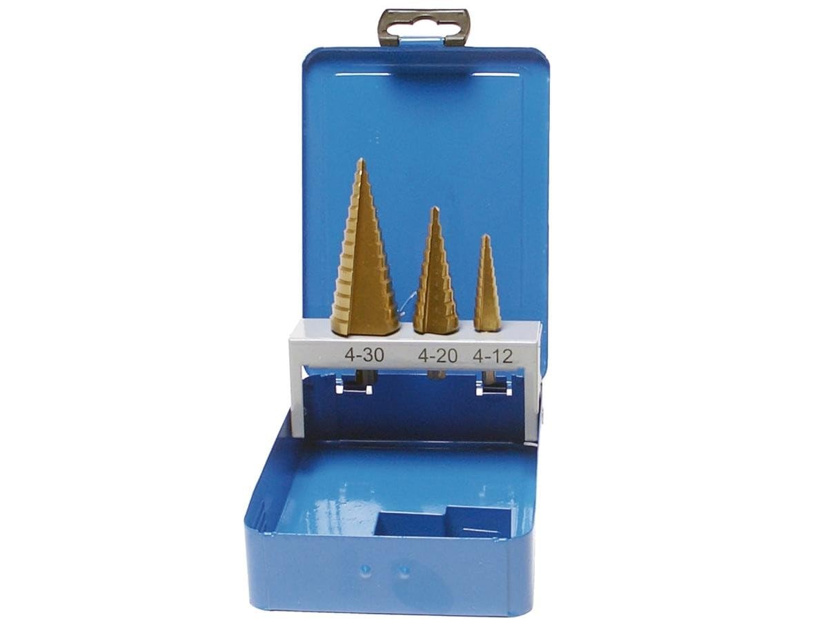 SW-Stahl 82415L HSS-Stufenbohrersatz TIN, 3 teilig SW-Stahl 82415L HSS-Stufenbohrersatz TIN, 3 teilig von SW-Stahl