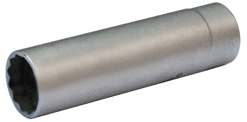 SW-Stahl 03149L Zündkerzeneinsatz,10 mm (3/8") Antrieb, 14 mm, Zwölfkant, mit Gummifangstück SW-Stahl 03149L Zündkerzeneinsatz,10 mm (3/8") Antrieb, 14 mm, Zwölfkant, mit Gummifangstück von SW-Stahl