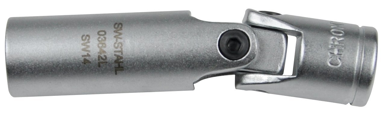 SW-Stahl Kerzenschlüssel Kardangelenk 14 mm, 3/8 Zoll, 03642L von SW-Stahl