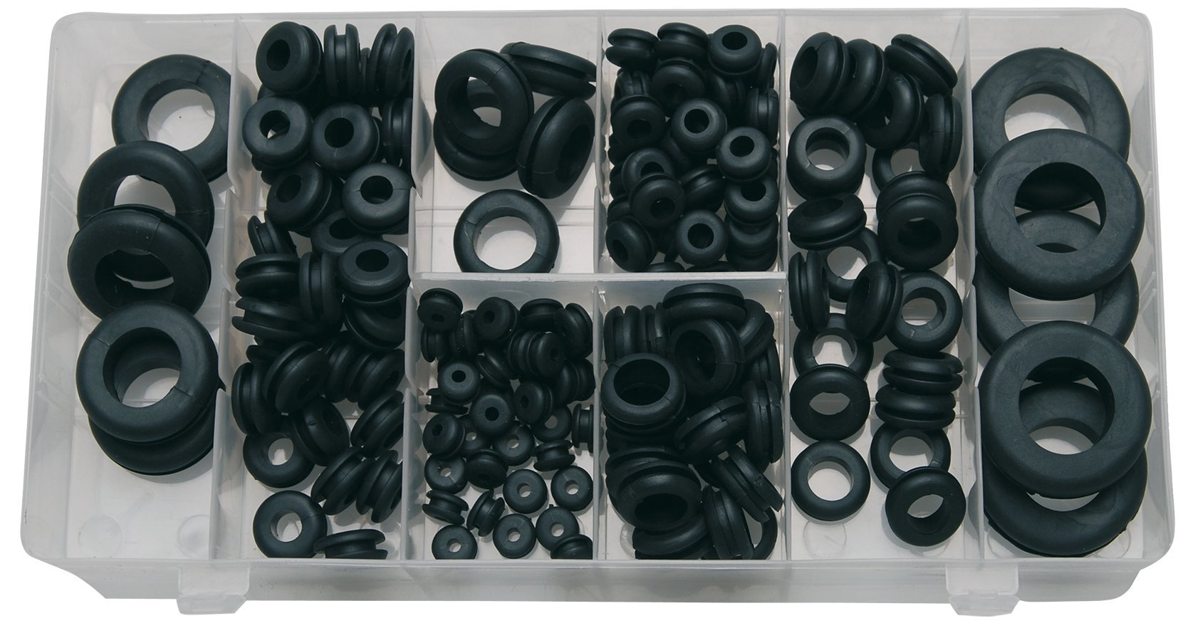 SW-Stahl S8112 Gummi Durchgangs- tüllen 180 teilig SW-Stahl S8112 Gummi Durchgangs- tüllen 180 teilig von SW-Stahl