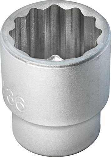 SW-Stahl Steckschlüsseleinsatz Zwölfkant 36 mm 20 mm 3/4 Zoll, 07663L-36 SW-Stahl Steckschlüsseleinsatz Zwölfkant 36 mm 20 mm 3/4 Zoll, 07663L-36 von SW-Stahl