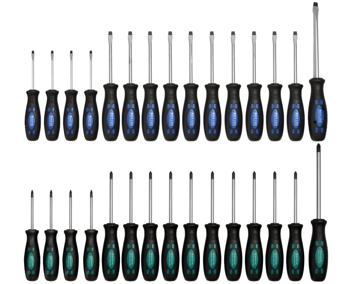 SW 32000L Schraubendreher-Satz, Werkstattpaket SW 32000L Schraubendreher-Satz, Werkstattpaket von SW-Stahl